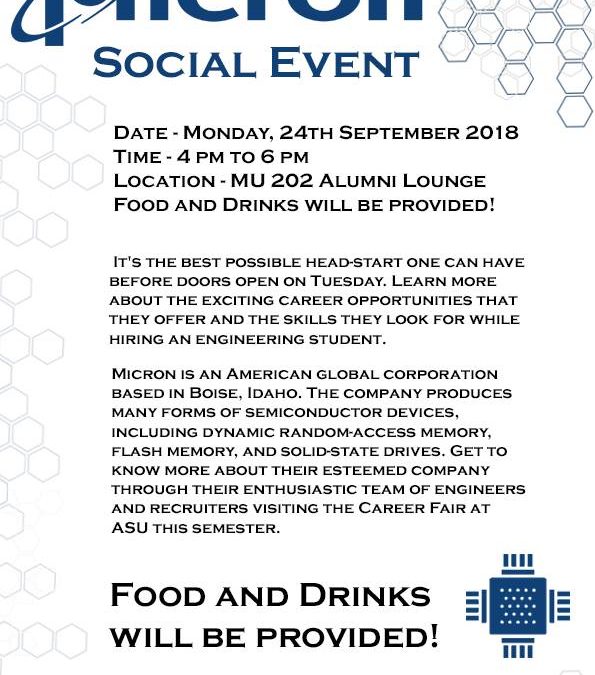 Micron Technology Social Event